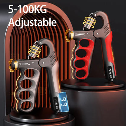 5-60/100/150Kg Grip Strength Gym Wrist Expander Hand Strengthener Adjustable Muscle Recovery Fitness Hand Strength Exercise